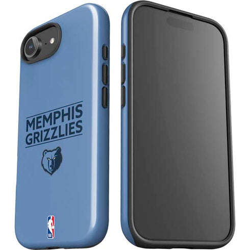 NBA Memphis Grizzlies Standard - Light Blue iPhone 16e Impact Case