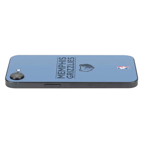 NBA Memphis Grizzlies Standard - Light Blue iPhone 16e Skin