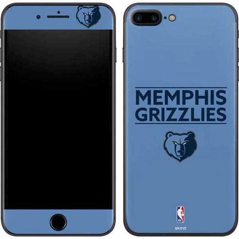 NBA Memphis Grizzlies Standard - Light Blue iPhone 7 Plus Skin