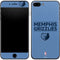 NBA Memphis Grizzlies Standard - Light Blue iPhone 8 Plus Skin
