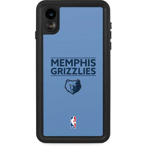 NBA Memphis Grizzlies Standard - Light Blue iPhone Cases