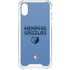 NBA Memphis Grizzlies Standard - Light Blue iPhone XS Clear Case