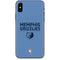 NBA Memphis Grizzlies Standard - Light Blue iPhone XS Max Skin