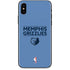 NBA Memphis Grizzlies Standard - Light Blue iPhone XS Skin