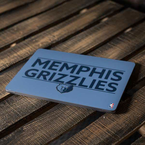 NBA Memphis Grizzlies Standard - Light Blue Apple MacBook Air Skin