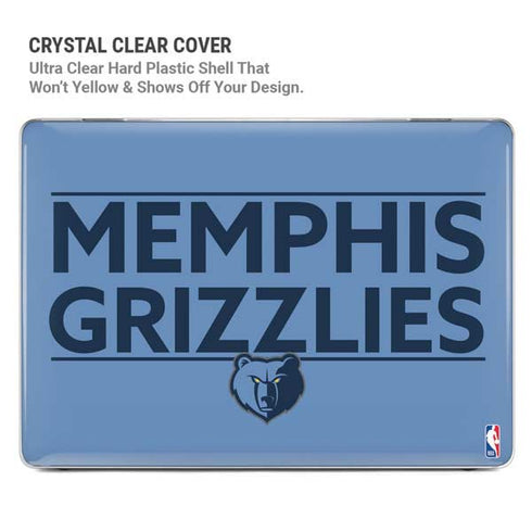 NBA Memphis Grizzlies Standard - Light Blue MacBook Pro 14in (2021-24) Case plus Skin