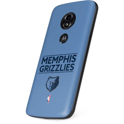NBA Memphis Grizzlies Standard - Light Blue Moto E5 Play Skin