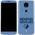 NBA Memphis Grizzlies Standard - Light Blue Moto E5 Plus Skin