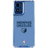 NBA Memphis Grizzlies Standard - Light Blue Moto G 5G (2024) Clear Case