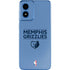 NBA Memphis Grizzlies Standard - Light Blue Moto G Play 4G (2024) Skin