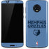 NBA Memphis Grizzlies Standard - Light Blue Moto G6 Skin