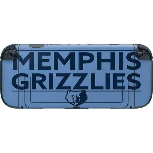 NBA Memphis Grizzlies Standard - Light Blue Nintendo Switch 2 (2025) with Joy-Con Skin