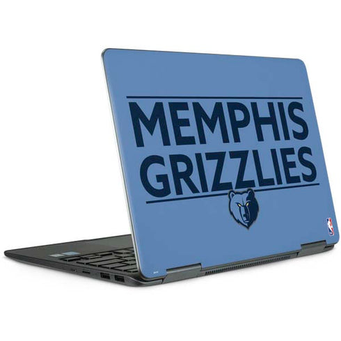 NBA Memphis Grizzlies Standard - Light Blue Notebook 9 Pro 13in (2017) Skin