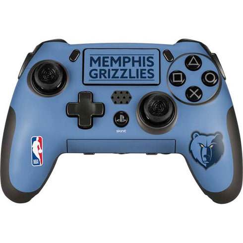 NBA Memphis Grizzlies Standard - Light Blue PlayStation Scuf Vantage 2 Controller Skin