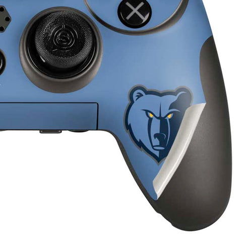 NBA Memphis Grizzlies Standard - Light Blue PlayStation Scuf Vantage 2 Controller Skin