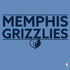 NBA Memphis Grizzlies Standard - Light Blue PS4 Console and Controller Bundle Skin