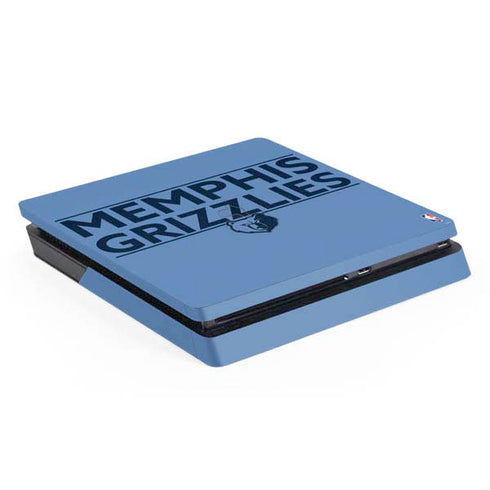 NBA Memphis Grizzlies Standard - Light Blue PS4 Slim Skin