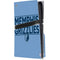 NBA Memphis Grizzlies Standard - Light Blue PS5 Pro Disk Console Skin