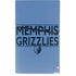 NBA Memphis Grizzlies Standard - Light Blue PS5 Slim Digital Edition Console Skin