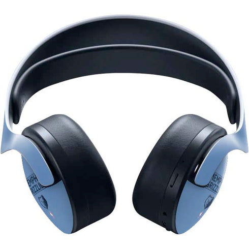 NBA Memphis Grizzlies Standard - Light Blue PULSE 3D Wireless Headset for PS5 Skin