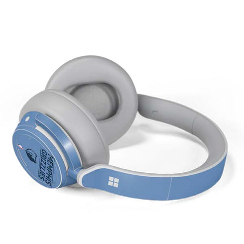NBA Memphis Grizzlies Standard - Light Blue Surface Headphones Skin
