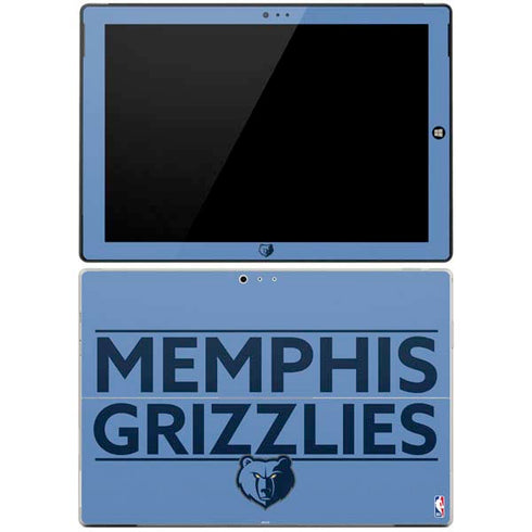 NBA Memphis Grizzlies Standard - Light Blue Surface Pro 3 Skin