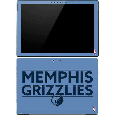 NBA Memphis Grizzlies Standard - Light Blue Surface Pro 4 Skin