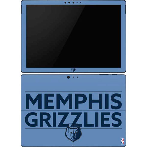 NBA Memphis Grizzlies Standard - Light Blue Surface Pro 6 Skin