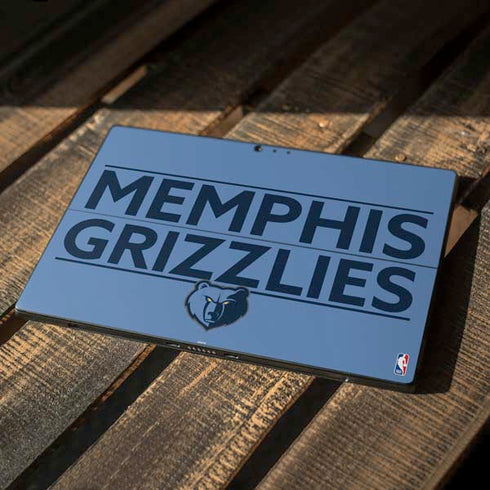 NBA Memphis Grizzlies Standard - Light Blue Surface Pro 6 Skin