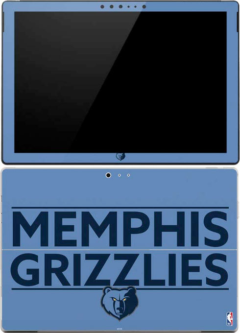 NBA Memphis Grizzlies Standard - Light Blue Surface Pro (2017) Skin