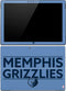 NBA Memphis Grizzlies Standard - Light Blue Surface Pro (2017) Skin