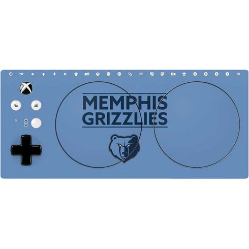 NBA Memphis Grizzlies Standard - Light Blue Xbox Adaptive Controller Skin