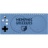 NBA Memphis Grizzlies Standard - Light Blue Xbox Adaptive Controller Skin