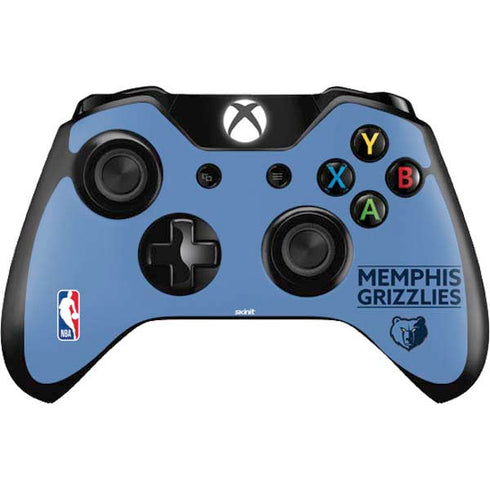 NBA Memphis Grizzlies Standard - Light Blue Xbox One Controller Skin