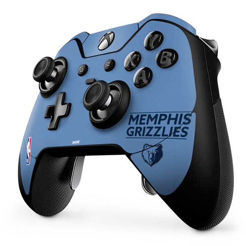 NBA Memphis Grizzlies Standard - Light Blue Xbox One Elite Controller Skin