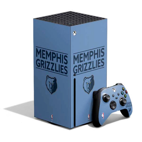 NBA Memphis Grizzlies Standard - Light Blue Xbox Series X Bundle Skin