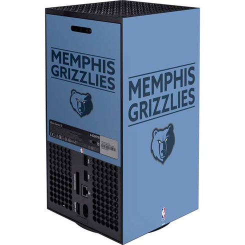 NBA Memphis Grizzlies Standard - Light Blue Xbox Series X Bundle Skin