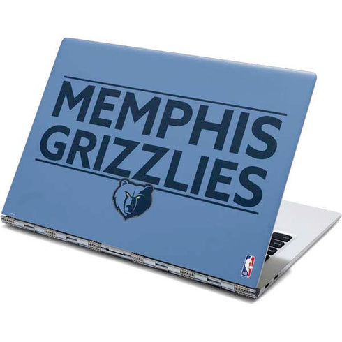 NBA Memphis Grizzlies Standard - Light Blue Yoga 910 2-in-1 14in Touch-Screen Skin