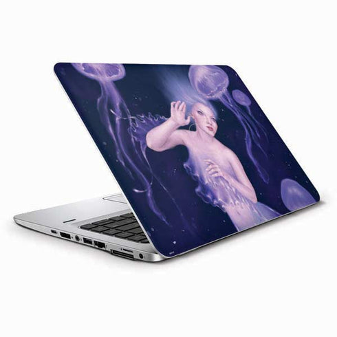 Mermaid and Jellyfish by Rachel Anderson HP Elitebook Skin