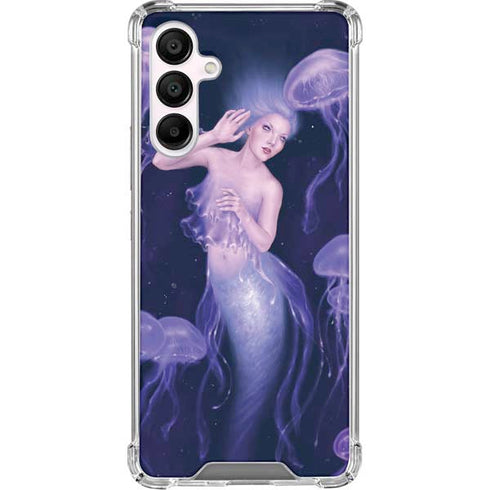 Mermaid and Jellyfish by Rachel Anderson Galaxy A16 5G Clear Case