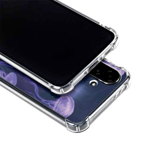 Mermaid and Jellyfish by Rachel Anderson Galaxy A36 5G Clear Case