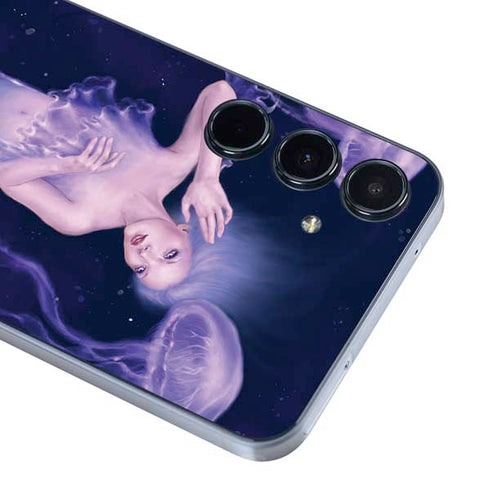 Mermaid and Jellyfish by Rachel Anderson Galaxy A36 5G Skin