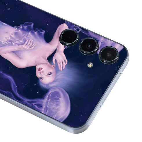 Mermaid and Jellyfish by Rachel Anderson Galaxy A55 5G Skin