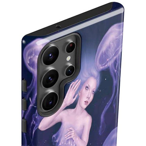 Mermaid and Jellyfish by Rachel Anderson Galaxy S23 Ultra Pro Case