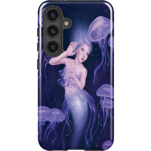 Mermaid and Jellyfish by Rachel Anderson Galaxy S25 Impact Case