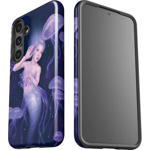 Mermaid and Jellyfish by Rachel Anderson Galaxy S25 Impact Case