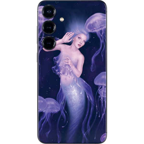 Mermaid and Jellyfish by Rachel Anderson Galaxy S25 Plus Skin