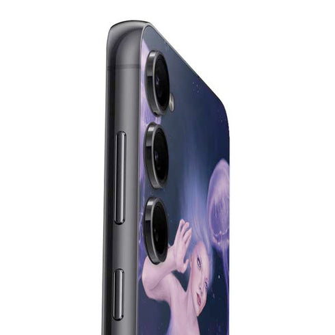 Mermaid and Jellyfish by Rachel Anderson Galaxy S25 Skin