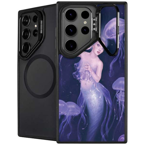 Mermaid and Jellyfish by Rachel Anderson Galaxy S25 Ultra Kickstand Case