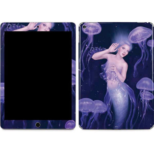 Mermaid and Jellyfish by Rachel Anderson iPad Skins